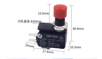 1 шт. Новая кнопка концевого выключателя CNTD CSAQ-D 10A красного цвета Бесплатная доставка