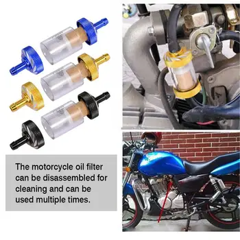 Сменный масляный фильтр Простой в использовании масляный фильтр для мотоцикла, прост в установке для масляного фильтра для скутера, мотоцикла, квадроцикла