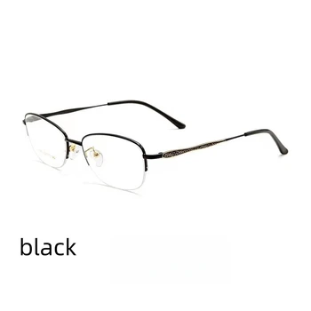 52 мм Женские очки из титанового сплава, Элегантные очки, Высококачественные Очки по рецепту 83003SN
