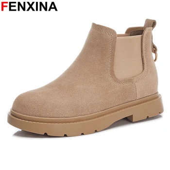 FENXINA, модные ботинки 
